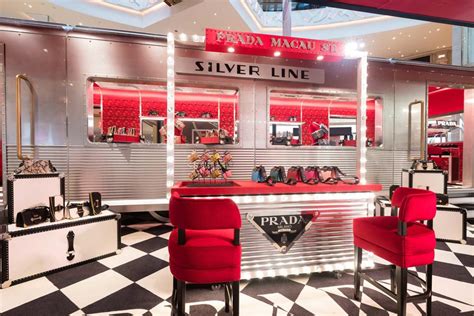 prada silver line pop up progettisti|Prada debuts innovative retail pop.